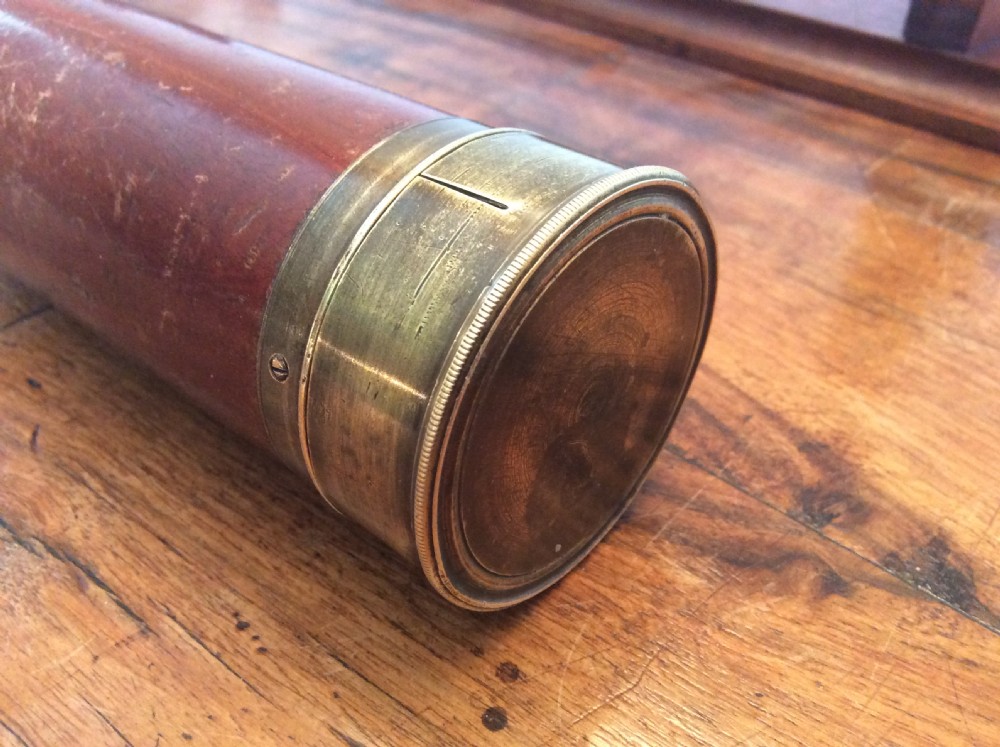 A 19thC  London made mid sized telescope. View VIII