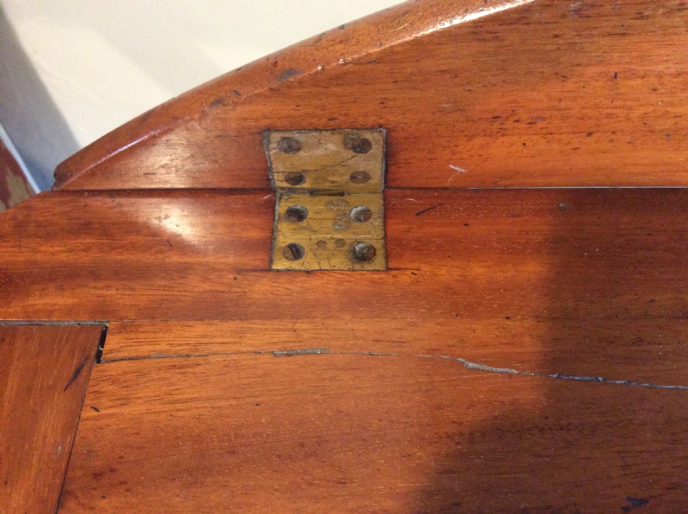 A 19thC oval butlers tray on stand View VII