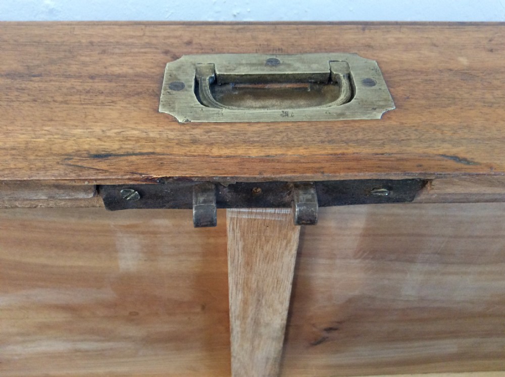 A 19thC camphor campaign trunk View XII