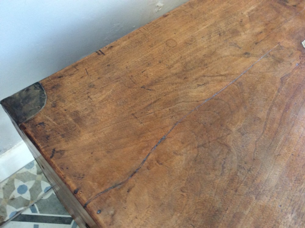 A 19thC camphor campaign trunk View XV