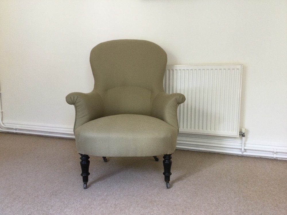 A 19thC French armchair