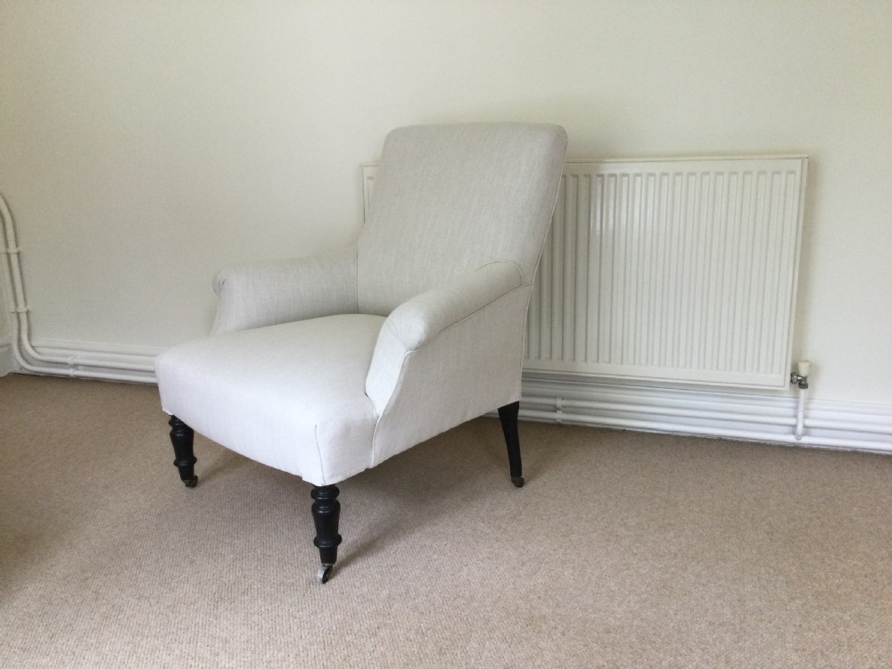A C19th  French armchair View II
