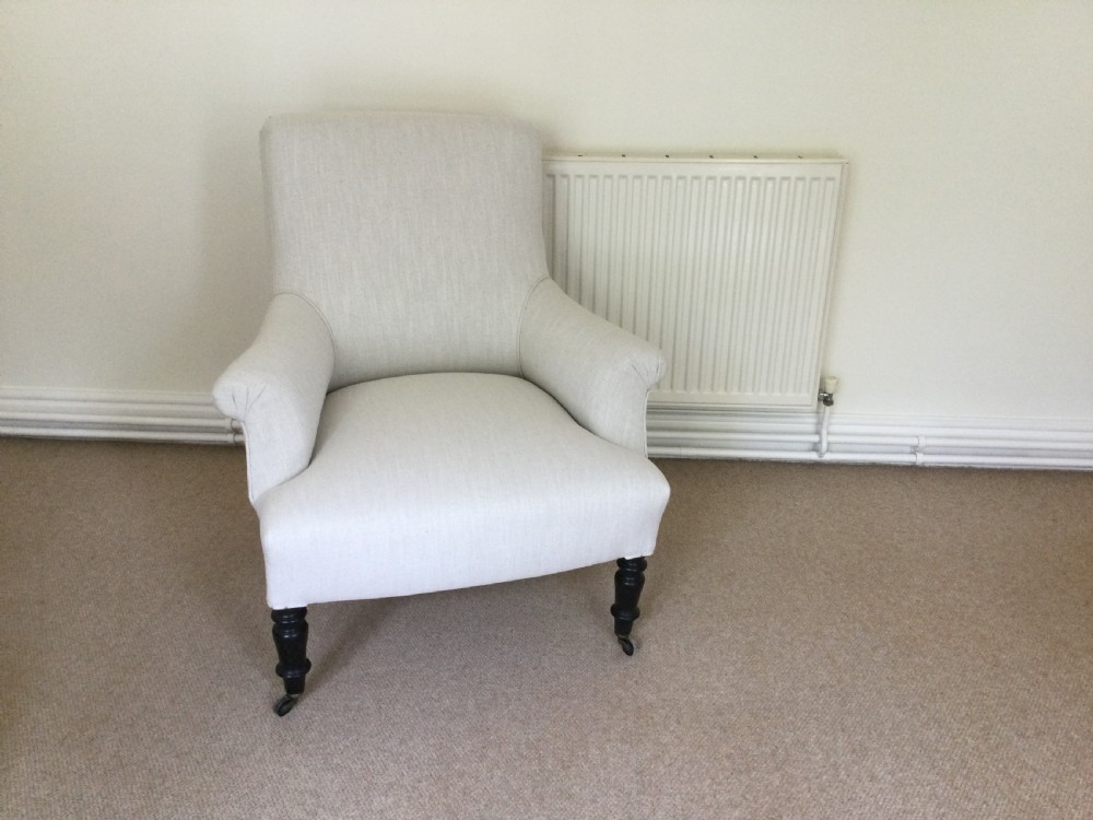 A C19th  French armchair View III