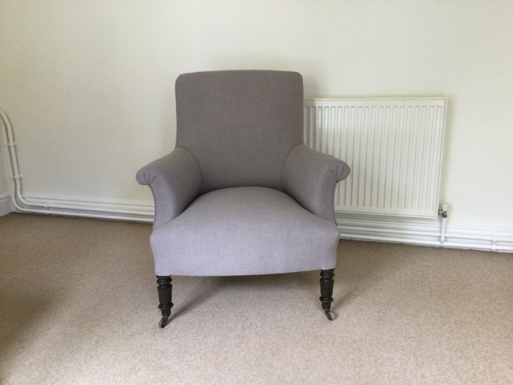 A late 19thC French armchair View III