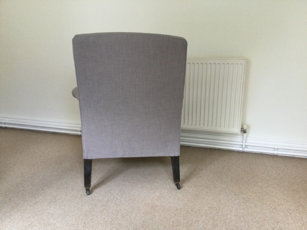 A late 19thC French armchair View VI