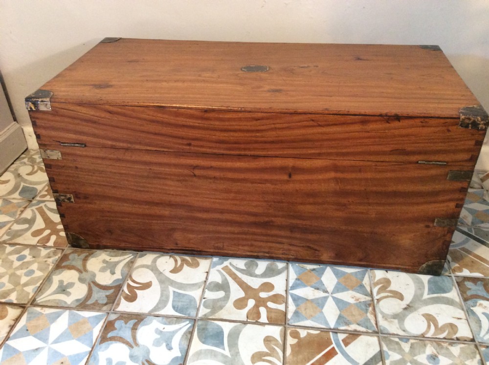 A 19thC Camphor campaign trunk View VII