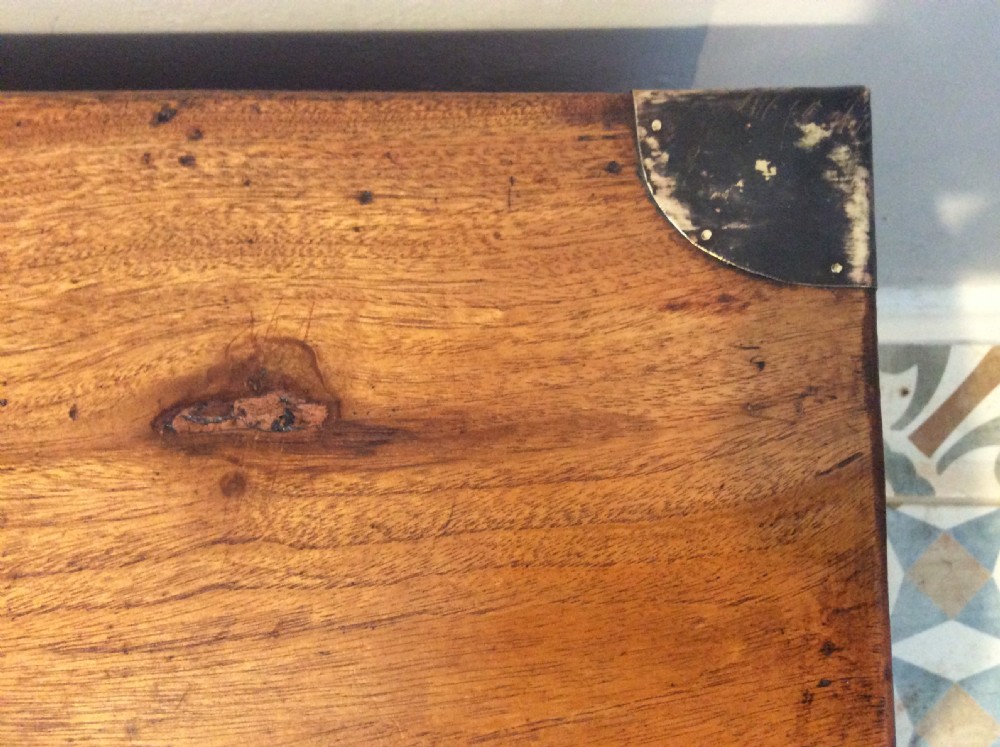 A 19thC Camphor campaign trunk View IX