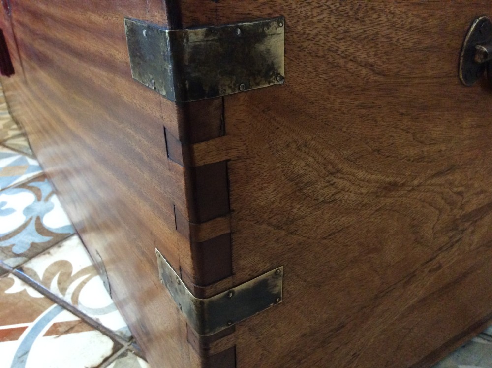 A 19thC Camphor campaign trunk View XVII