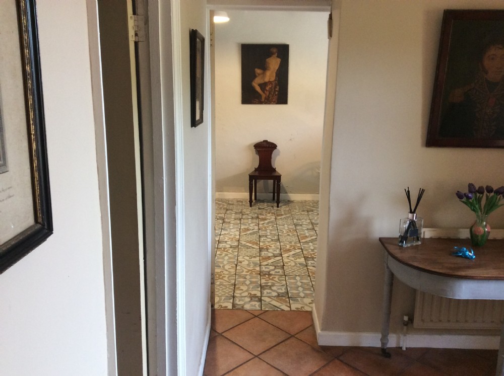 A late Georgian hall chair View III
