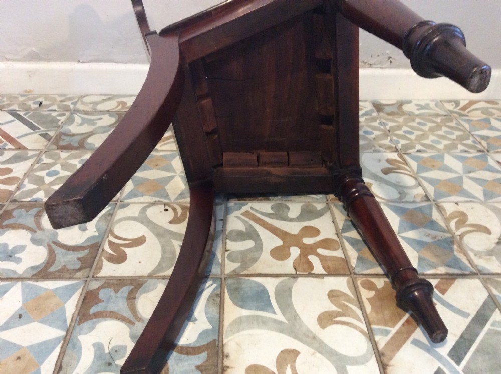 A late Georgian hall chair View XIII