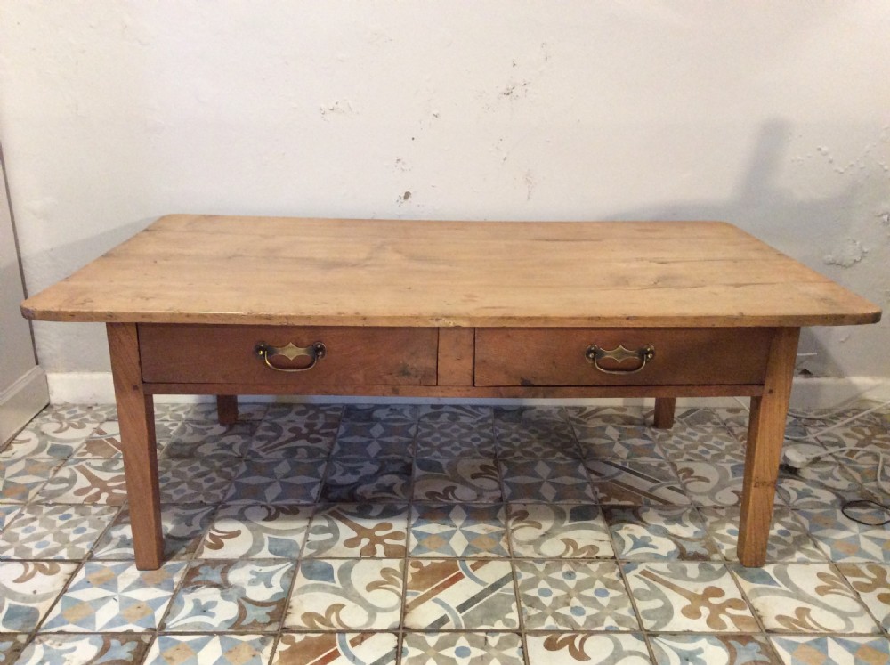 A French farmhouse coffee table