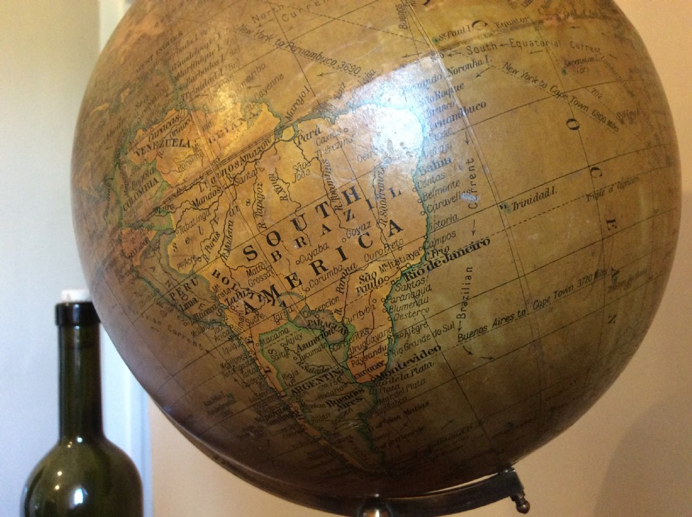A 10'' terrestrial globe View IX