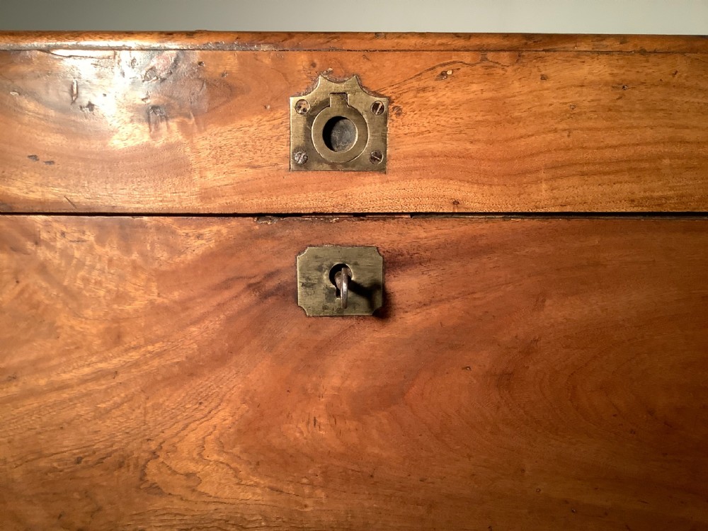 A mid sized camphor campaign trunk View III