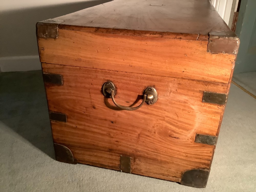 A mid sized camphor campaign trunk View VI