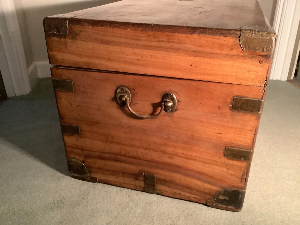 A mid sized camphor campaign trunk View VIII