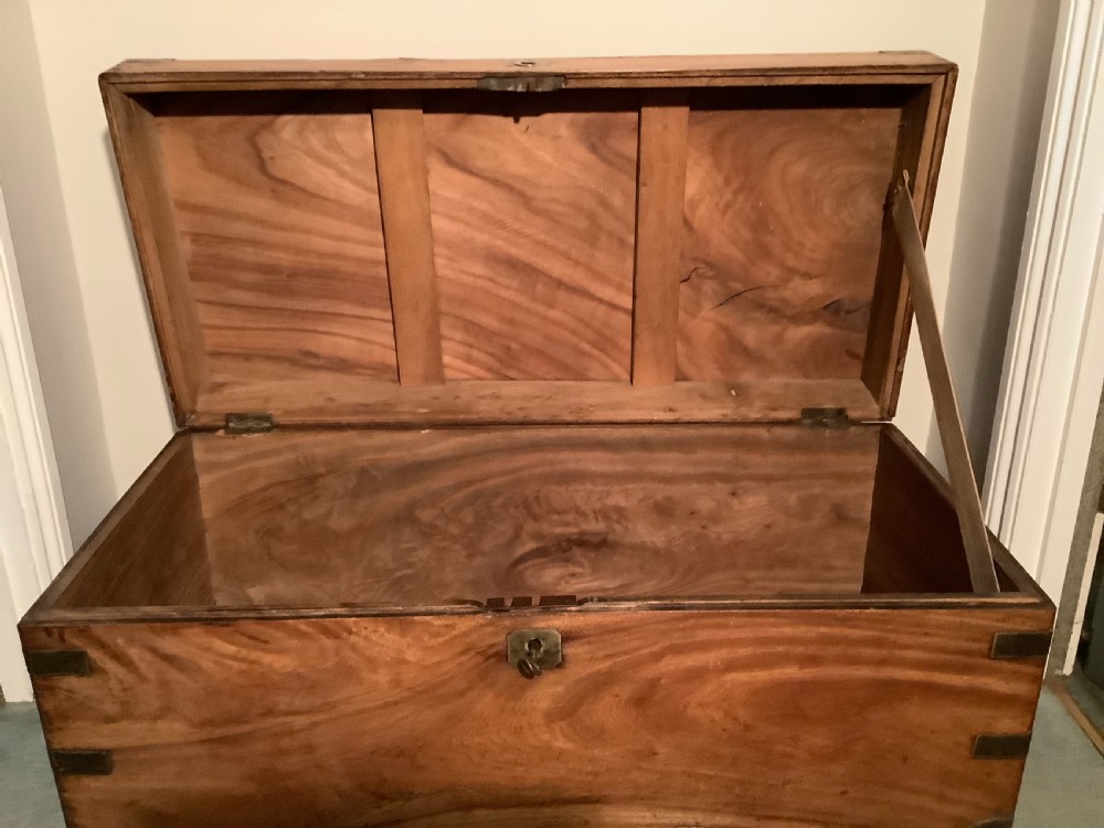 A mid sized camphor campaign trunk View IX