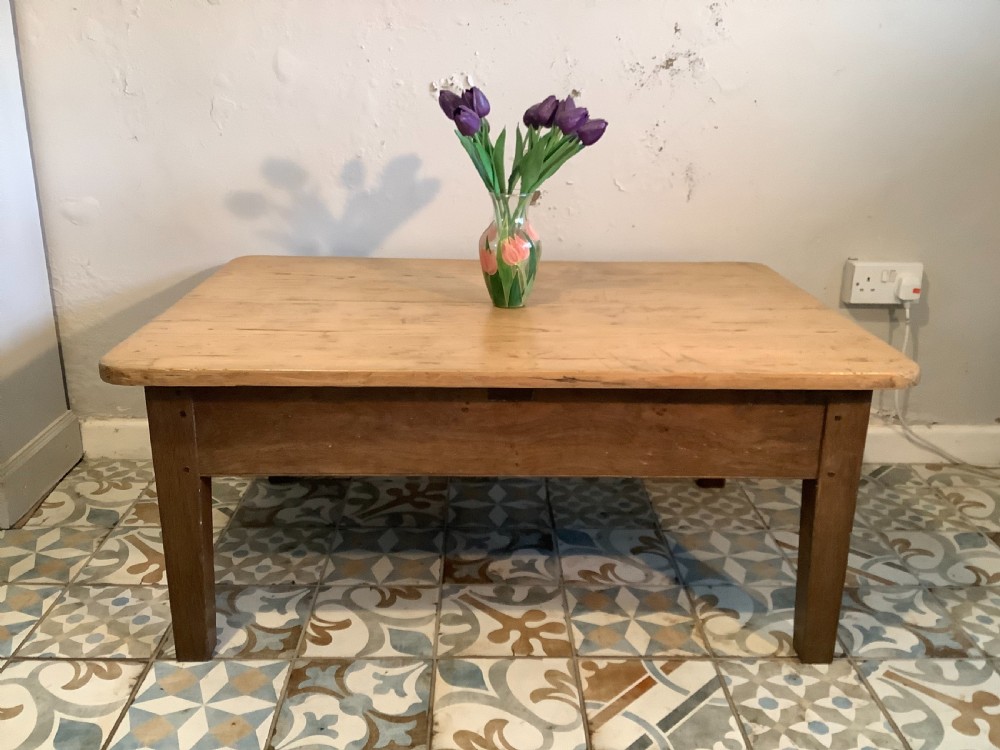 A rustic French coffee table View II