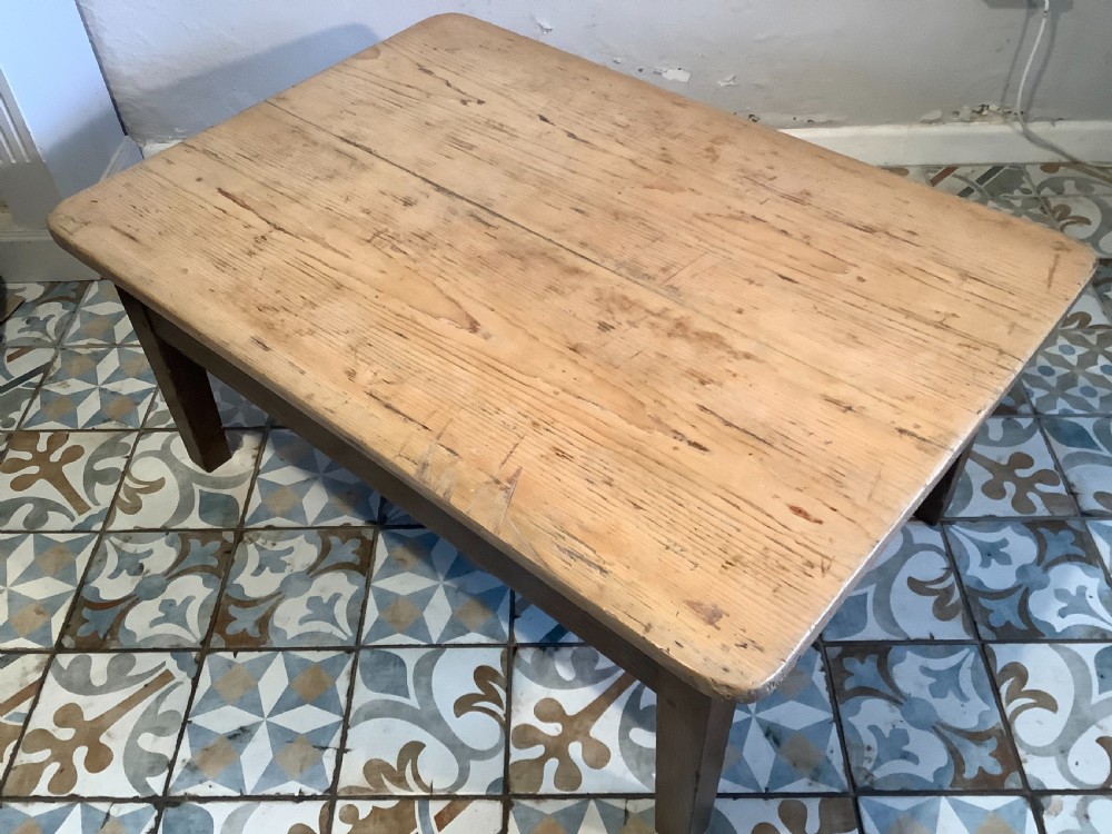A rustic French coffee table View VII