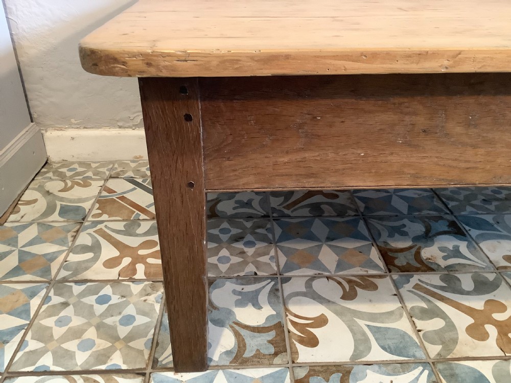 A rustic French coffee table View VIII