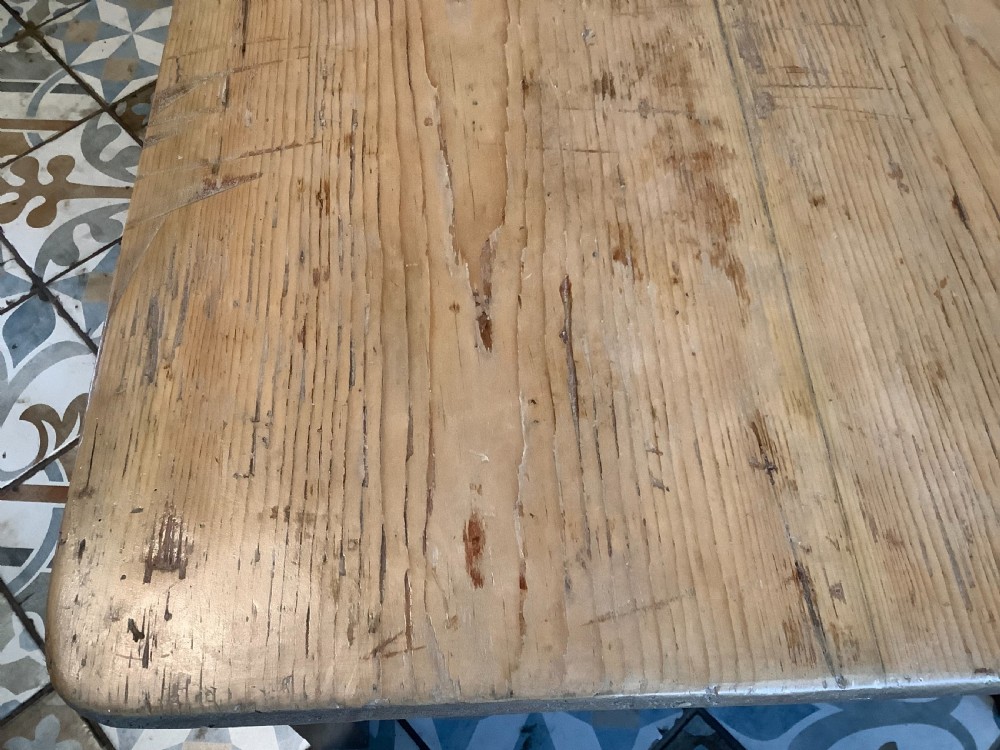 A rustic French coffee table View XI