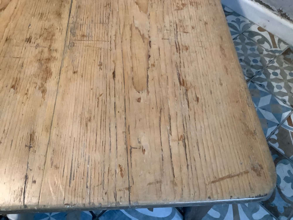 A rustic French coffee table View XII