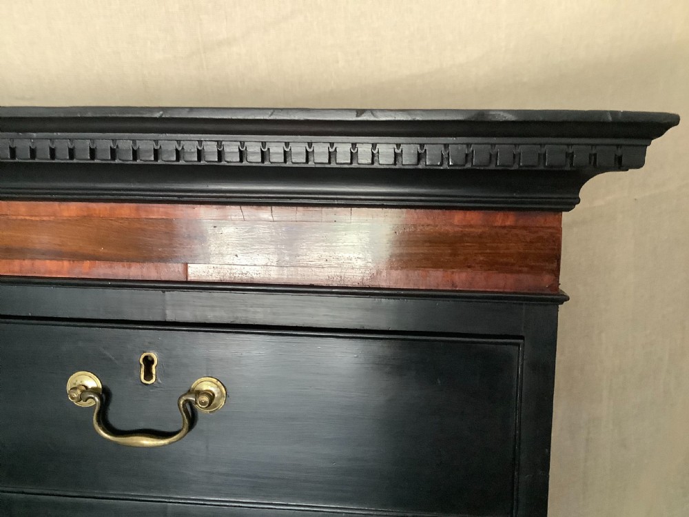 A Georgian chest on chest tallboy View II