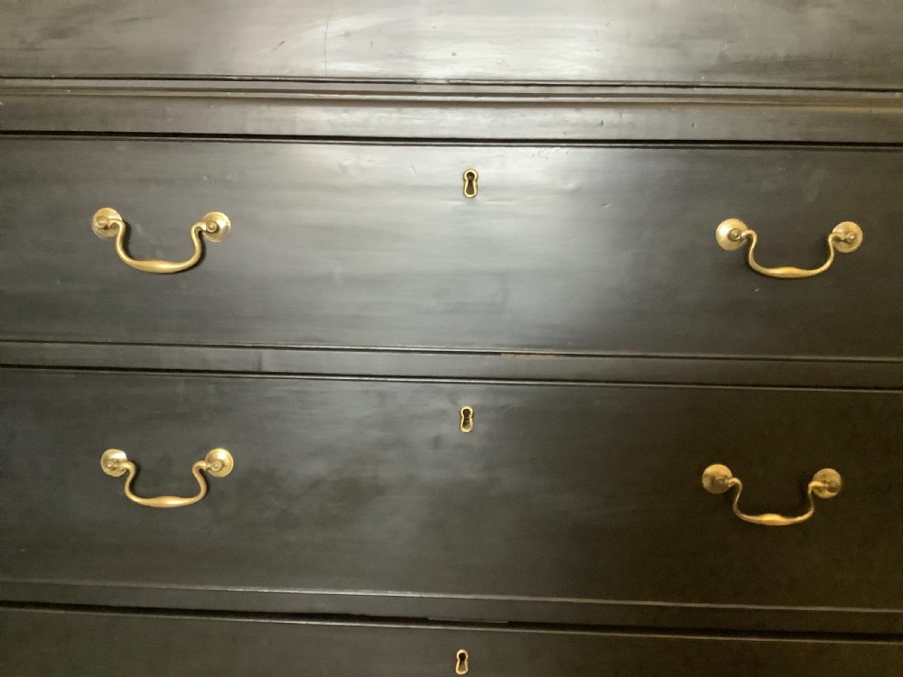 A Georgian chest on chest tallboy View VI