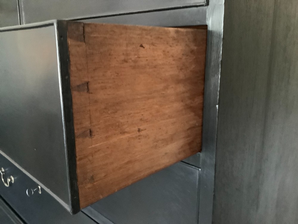 A Georgian chest on chest tallboy View IX