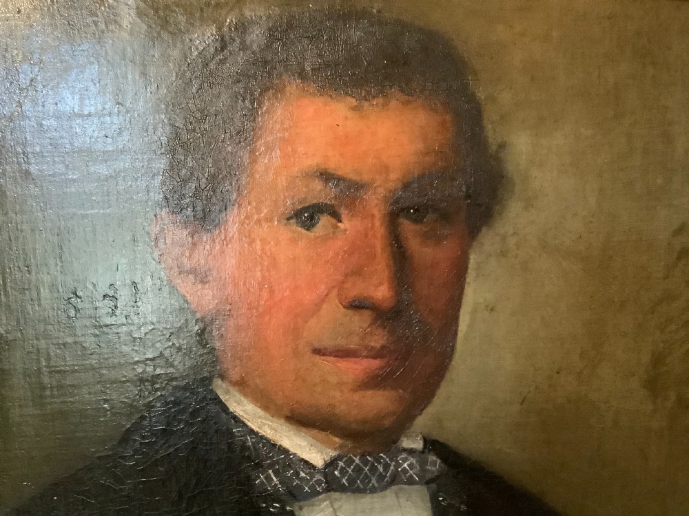 A 19thC oil Portrait of a Gentleman View III