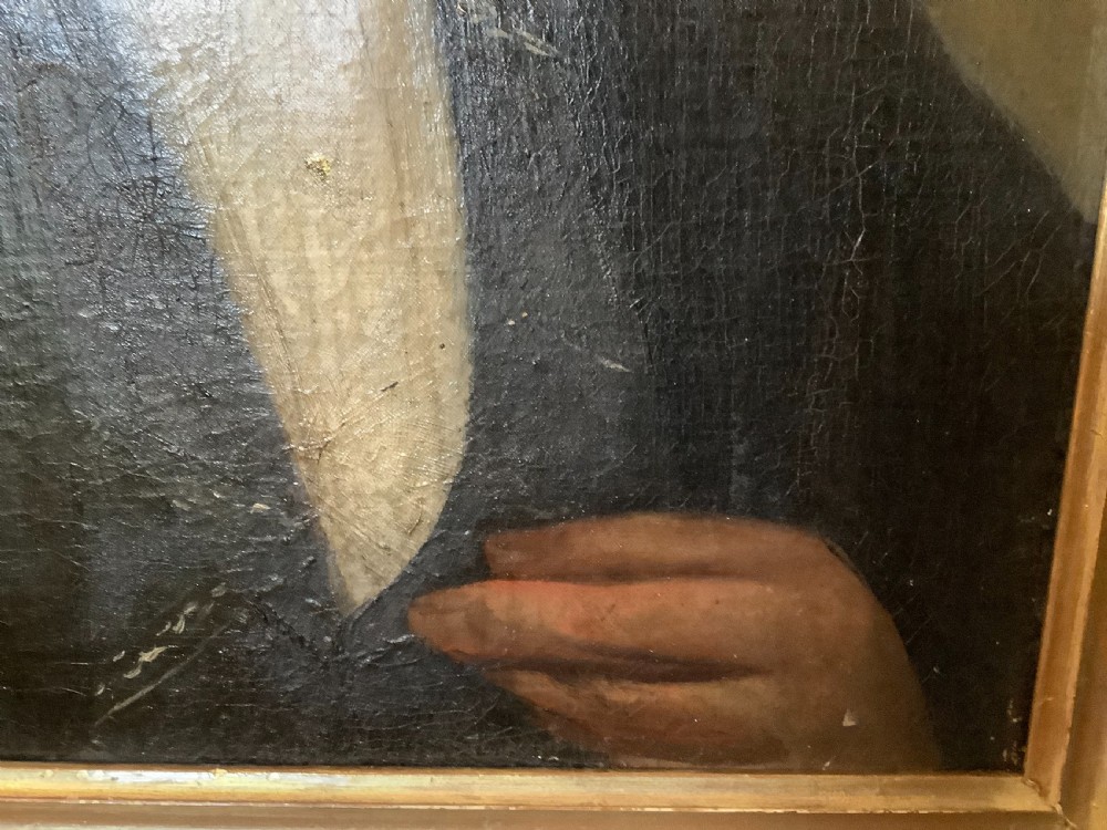 A 19thC oil Portrait of a Gentleman View VI