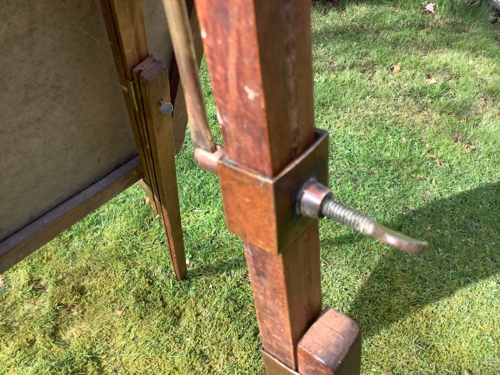 An unusual 19thC artists easel View VI