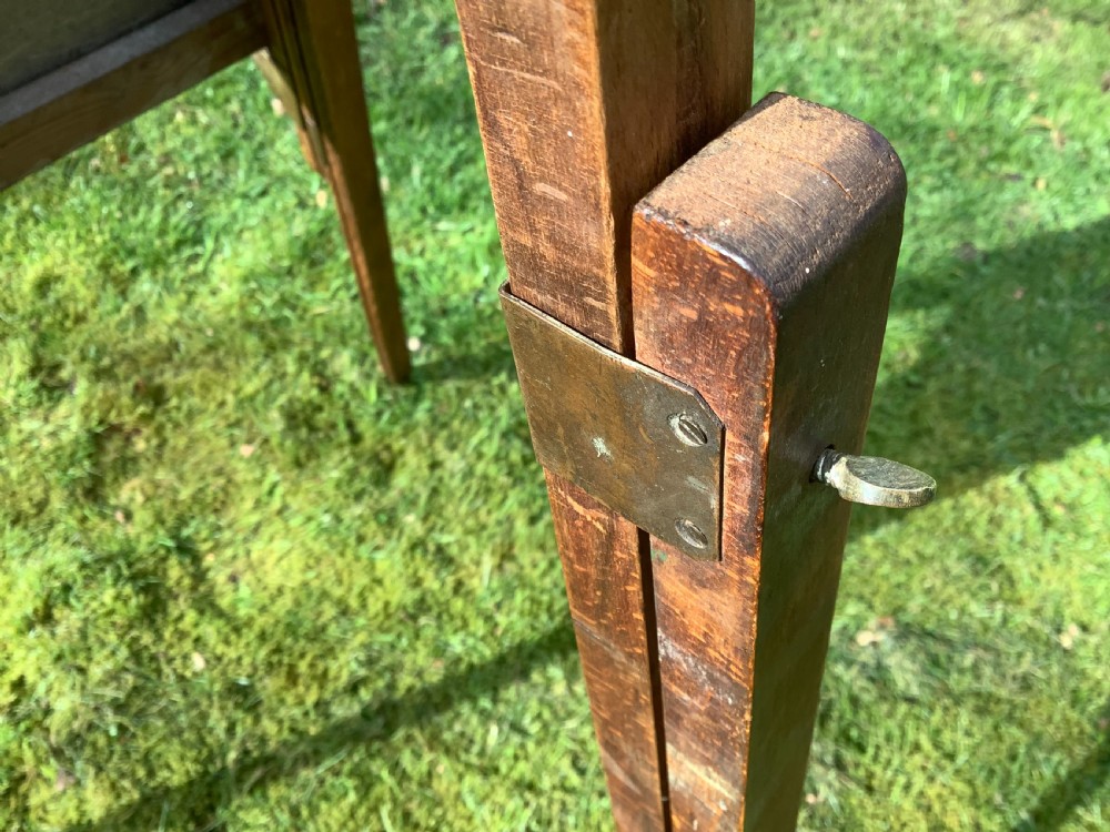 An unusual 19thC artists easel View IX
