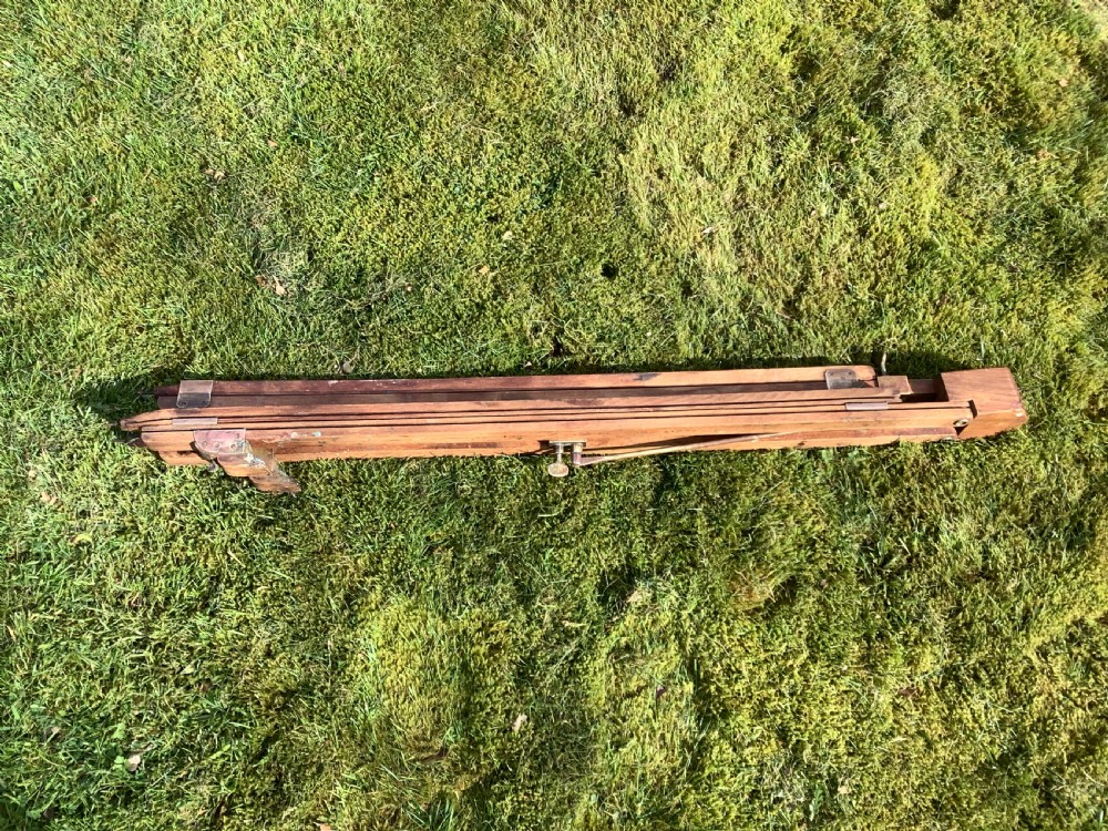 An unusual 19thC artists easel View XII