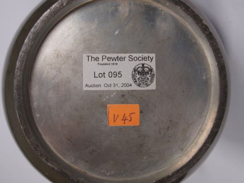 ANTIQUE ENGLISH PEWTER HALF GALLON SPOUTED ALE JUG CIRCA 1850 - ADDITIONAL PHOTO 8