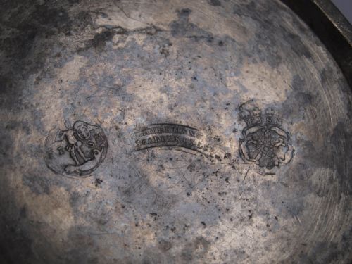 ANTIQUE FLEMISH PEWTER SPOUTED FLAGON GOOD BRUSSELS MARKS LARGE DISPLAY ITEM - ADDITIONAL PHOTO 8