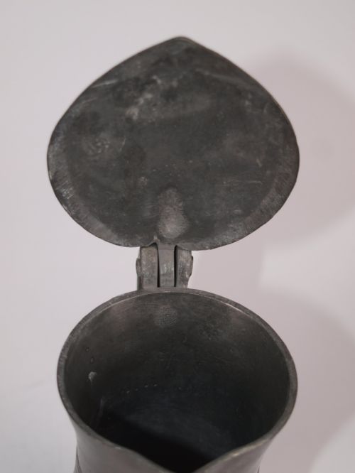 ANTIQUE GUERNSEY 1 QUART LIDDED FLAGON - ADDITIONAL PHOTO 10