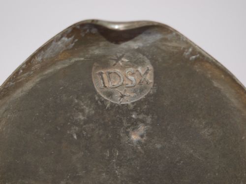 ANTIQUE JERSEY PEWTER MEASURE 1 POT CAPACITY BY JOHN DE ST CROIX - ADDITIONAL PHOTO 9