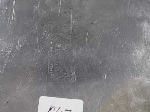 ANTIQUE ENGLISH PEWTER 9 INCH PLATE BY WILLIAM COOKE OF BRISTOL 17951812 - ADDITIONAL PHOTO 2