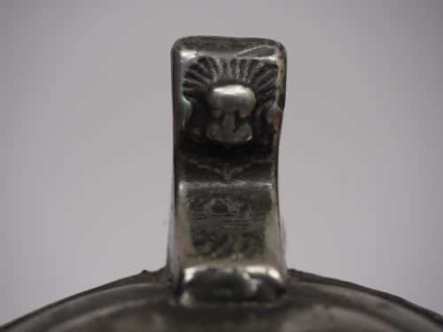 ANTIQUE DUTCH PEWTER ANGEL FLAGON MAASTRICHT CIRCA 1720 - ADDITIONAL PHOTO 10