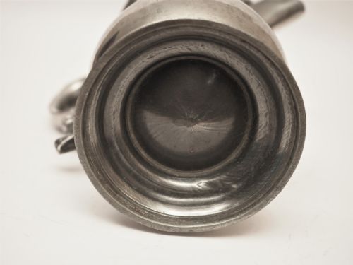ANTIQUE SCOTTISH PEWTER 1 QUART SPOUTED MEASURE R GALBRAITH 182972 - ADDITIONAL PHOTO 5