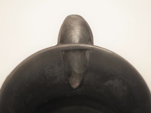 ANTIQUE SCOTTISH PEWTER 1 QUART SPOUTED MEASURE R GALBRAITH 182972 - ADDITIONAL PHOTO 10