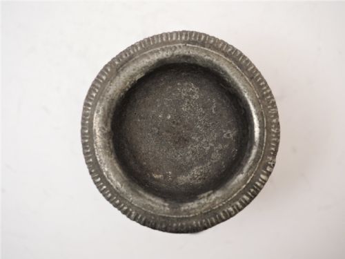 ANTIQUE OCTAGONAL TABLE SALT PROBABLY FRENCH CIRCA 1720 - ADDITIONAL PHOTO 6