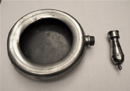 ANTIQUE ENGLISH PEWTER BED PAN BY STYNT DUNCOMB 1745 1767 - ADDITIONAL PHOTO 2