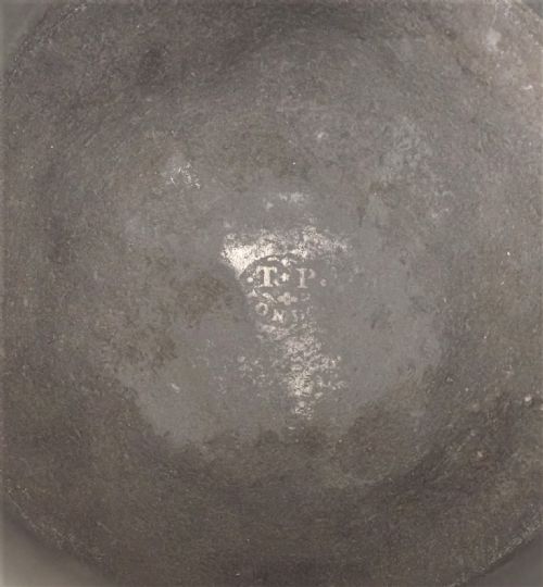 ANTIQUE ENGLISH PEWTER 1 QUART SPOUTED MEASURE THOMAS PHILLIPS 1795 1849 - ADDITIONAL PHOTO 11