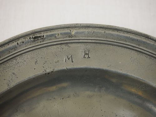 ENGLISH PEWTER CHARLES II TRIPLE REEDED PLATE JOHN TUBB CIRCA 1690 - ADDITIONAL PHOTO 3