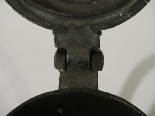 ANTIQUE ENGLISH PEWTER 1 PINT DOME LID TANKARD BURGUM CATCOTT OF BRISTOL 1765 1779 - ADDITIONAL PHOTO 6