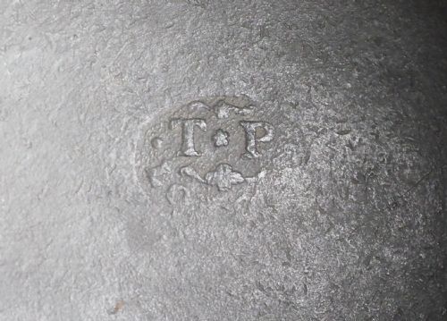 ANTIQUE ENGLISH PEWTER 1 PINT MEASURE BY THOMAS PHILLIPS I OF LONDON CIRCA 1820 - ADDITIONAL PHOTO 7