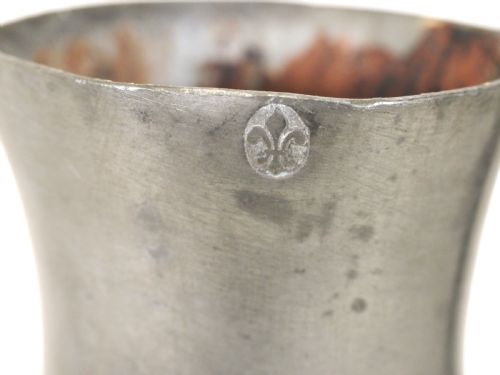 ANTIQUE GUERNSEY PEWTER 12 POT LIDDED FLAGON BY NICOLAS LE CHEMINANT CIRCA 1800 - ADDITIONAL PHOTO 10