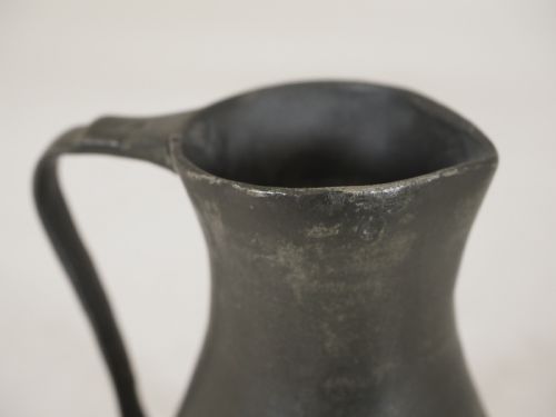 ANTIQUE JERSEY PEWTER LIDLESS MEASURE OF 'NOGGIN' CAPACITY CIRCA 1800 - ADDITIONAL PHOTO 7