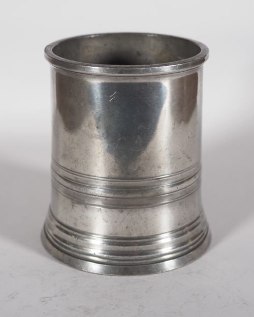 antique english pewter 1 pint 'drip catcher funnel stand' by w r loftus circa 1890 - CATEGORY: ANTIQUE METAL - DATED 1890